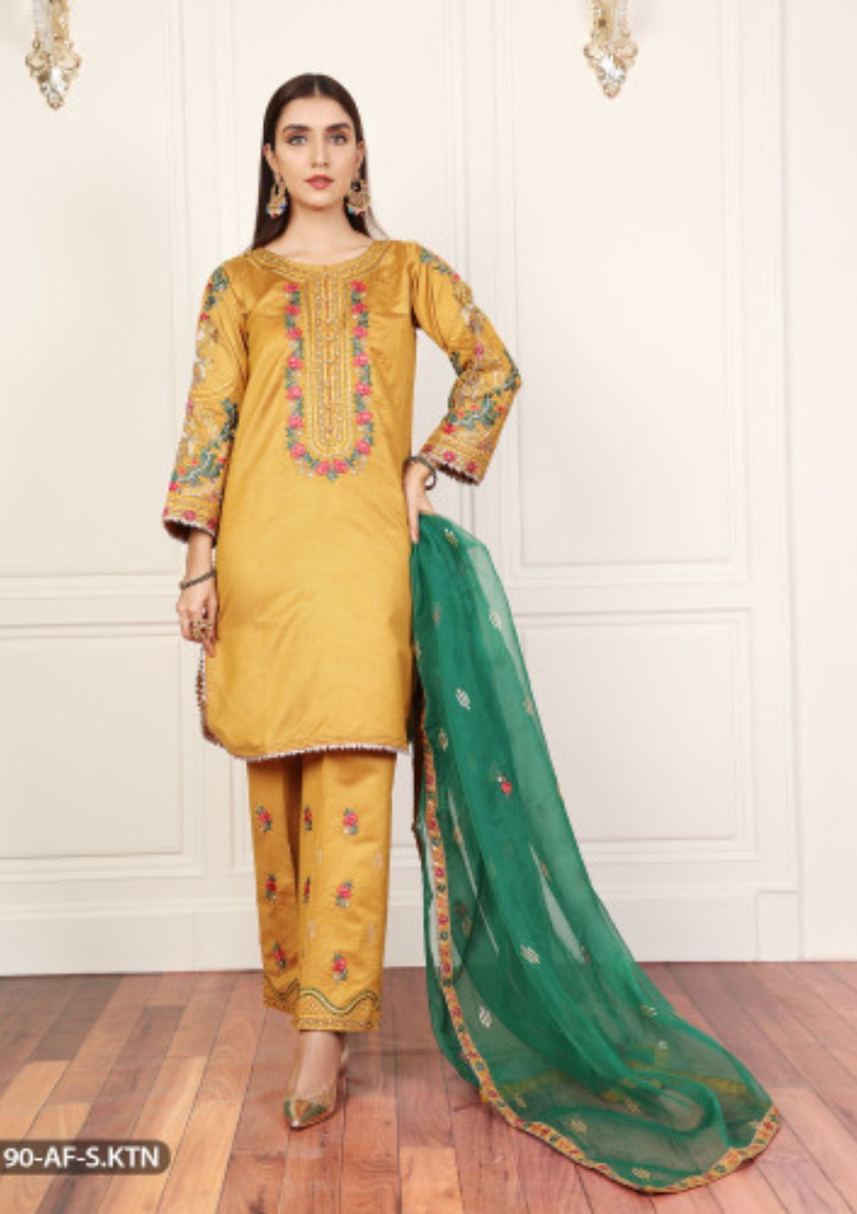 ShaPosh Casual Pret (2190-AF-S.KTN) - Mohsin Saeed Fabrics
