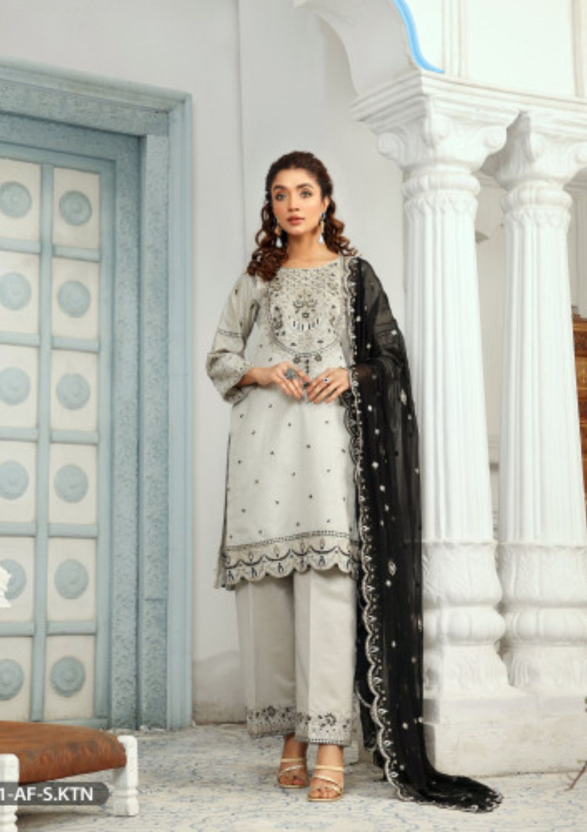 ShaPosh Casual Pret (2191-AF-S.KTN) - Mohsin Saeed Fabrics