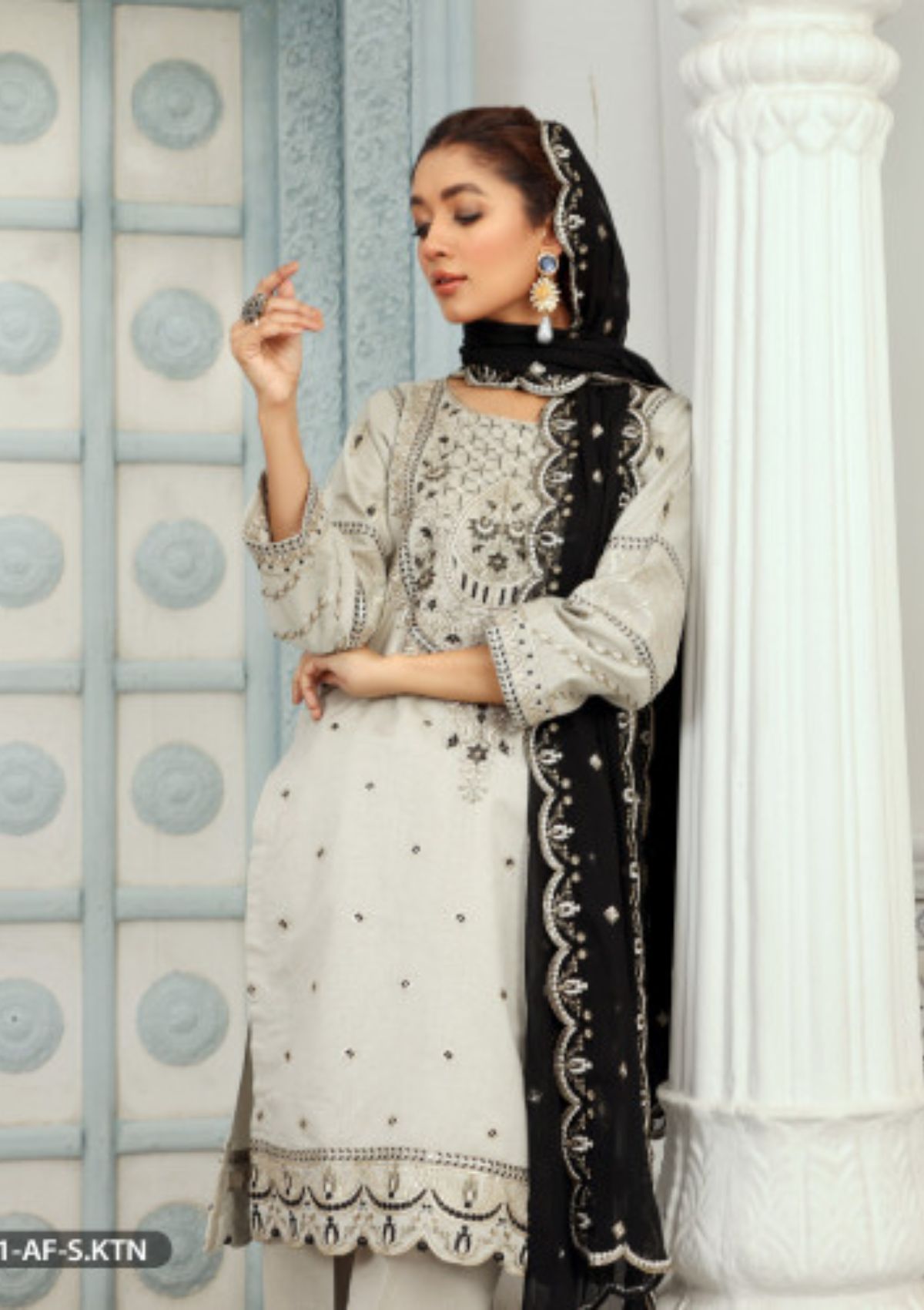 ShaPosh Casual Pret (2191-AF-S.KTN) - Mohsin Saeed Fabrics