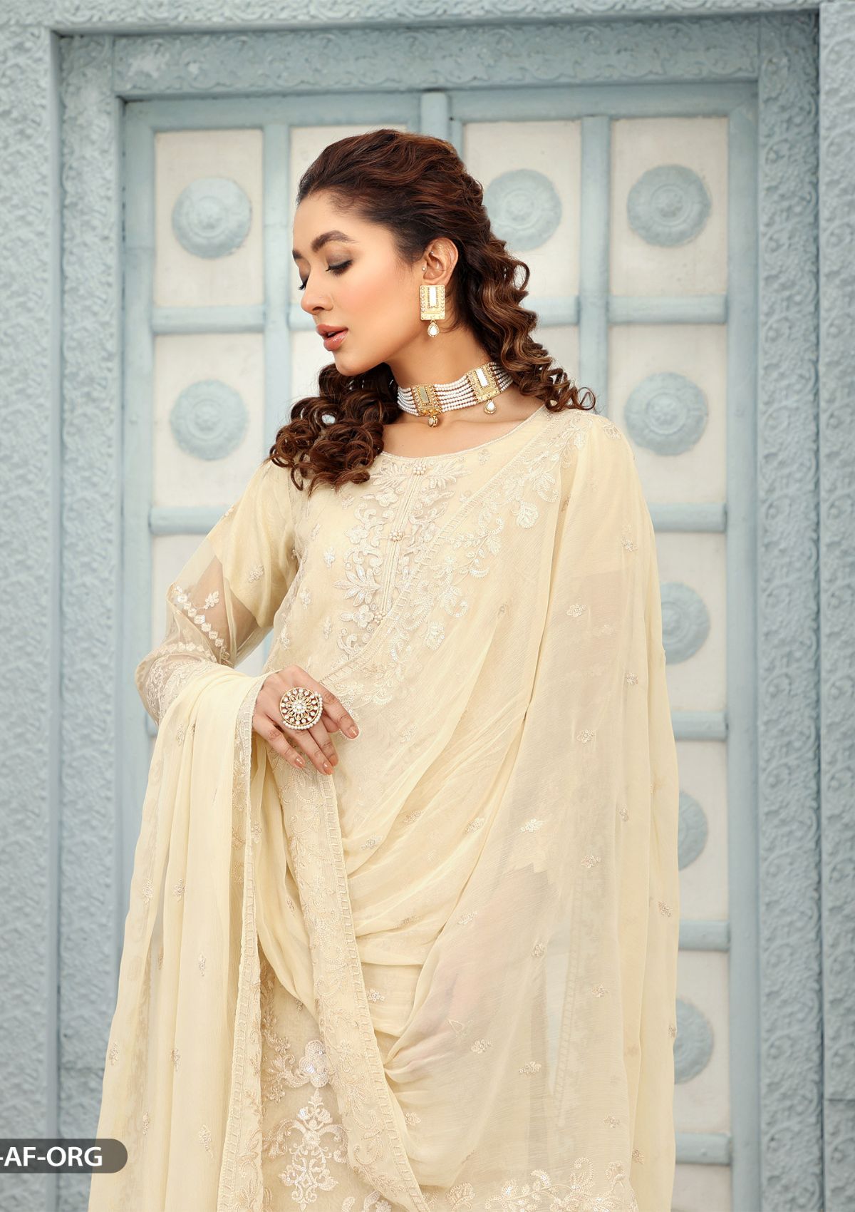 ShaPosh Casual Pret (2186-AF-ORZ) - Mohsin Saeed Fabrics