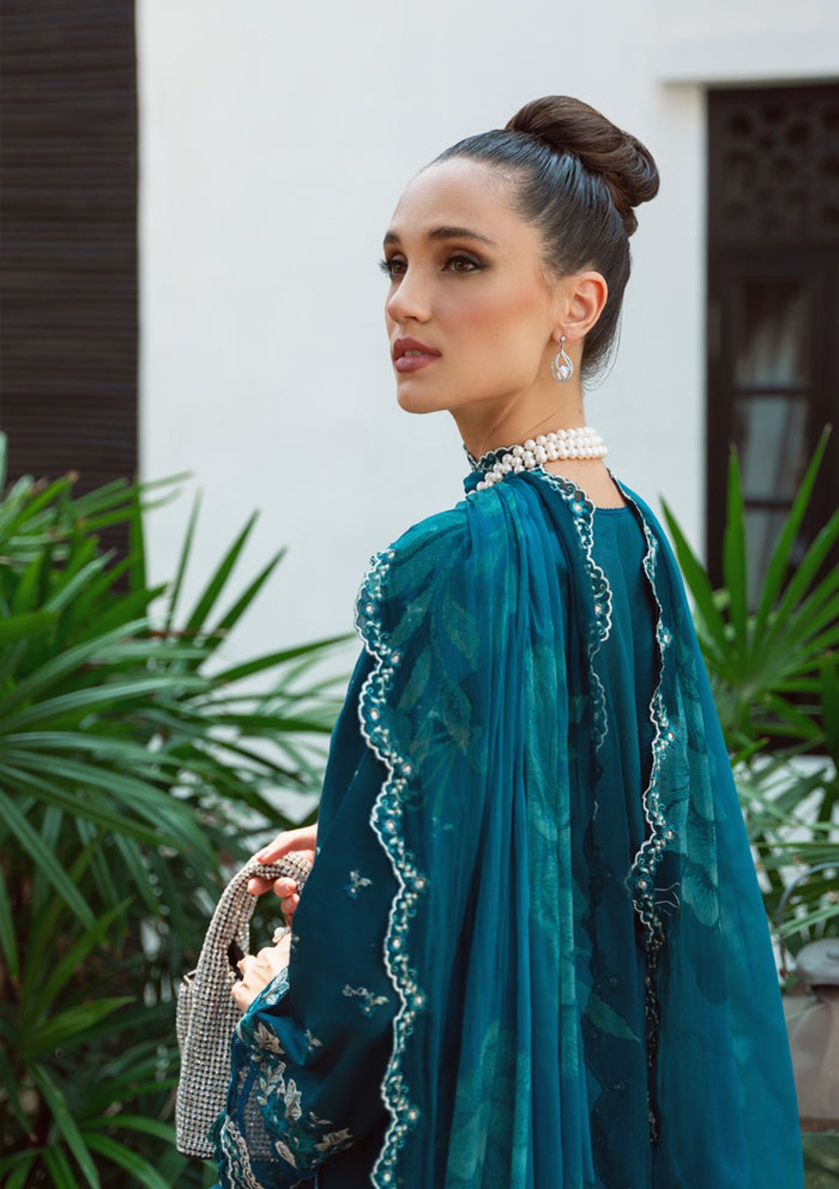 Saira Rizwan Lawn Vol-02'24 SR-04 Sibel - Mohsin Saeed Fabrics
