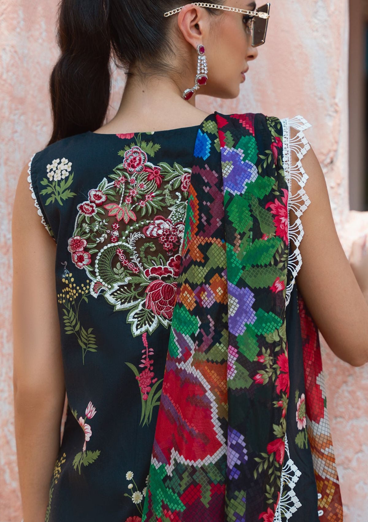 Saira Rizwan Lawn Vol-02'24 SR-08 Cecil - Mohsin Saeed Fabrics