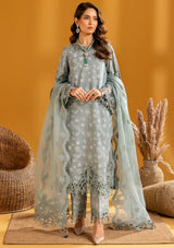 Maahi Print Emb Lawn by Alizeh'24 D-07 NYRA - Mohsin Saeed Fabrics