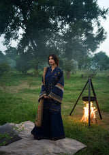 Elaf Wilderness Pashmina Shawl Edit'26 EWR-8B ELSEWHERE