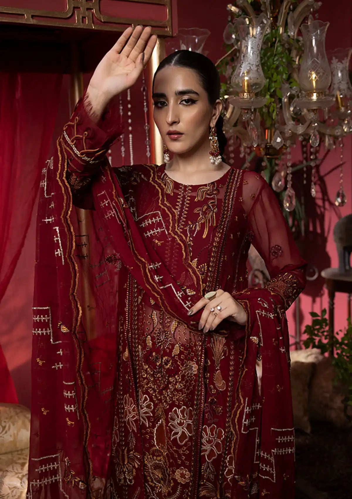 Heer by Humdum'23 D-03 - Mohsin Saeed Fabrics