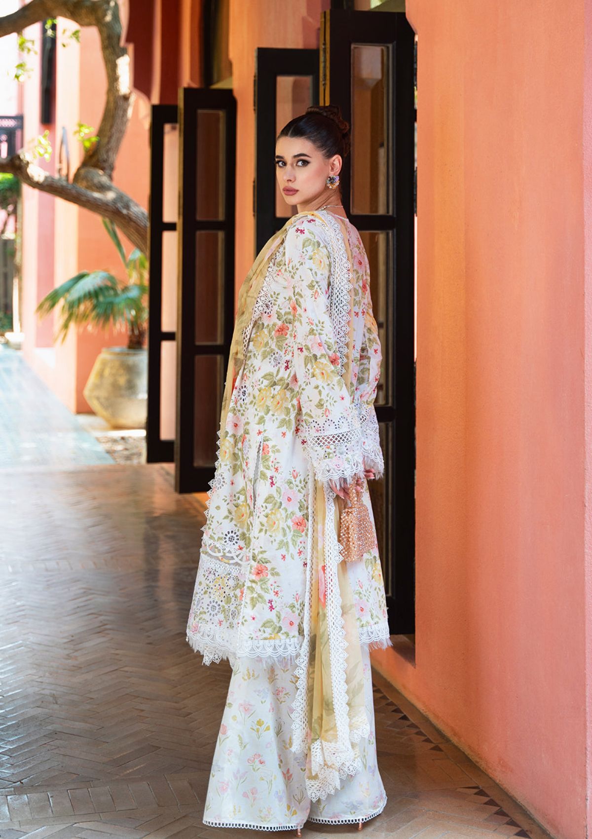 Saira Rizwan Lawn Vol-02'24 SR-06 Anaya - Mohsin Saeed Fabrics