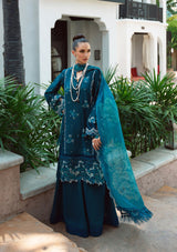 Saira Rizwan Lawn Vol-02'24 SR-04 Sibel - Mohsin Saeed Fabrics