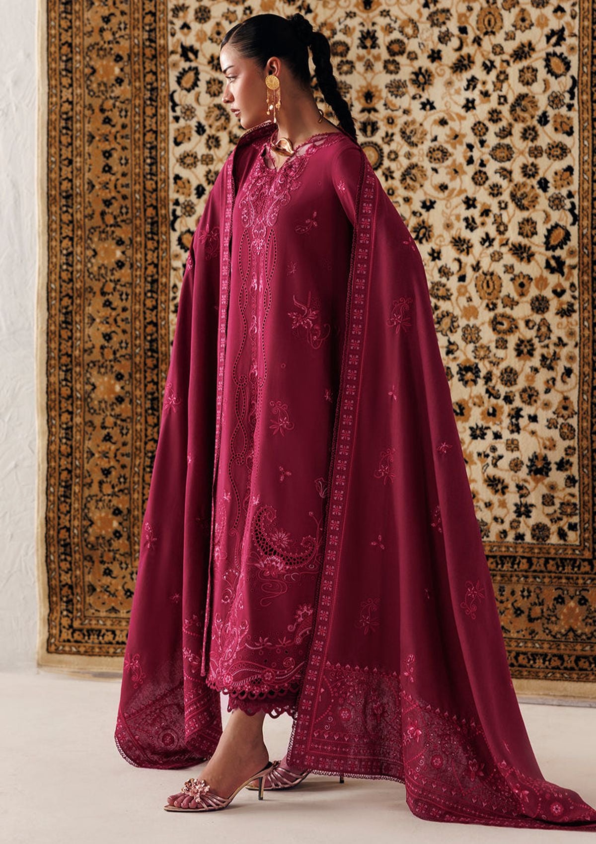 Qalamkar Qline Linen'26 QLW-02 ALEENA