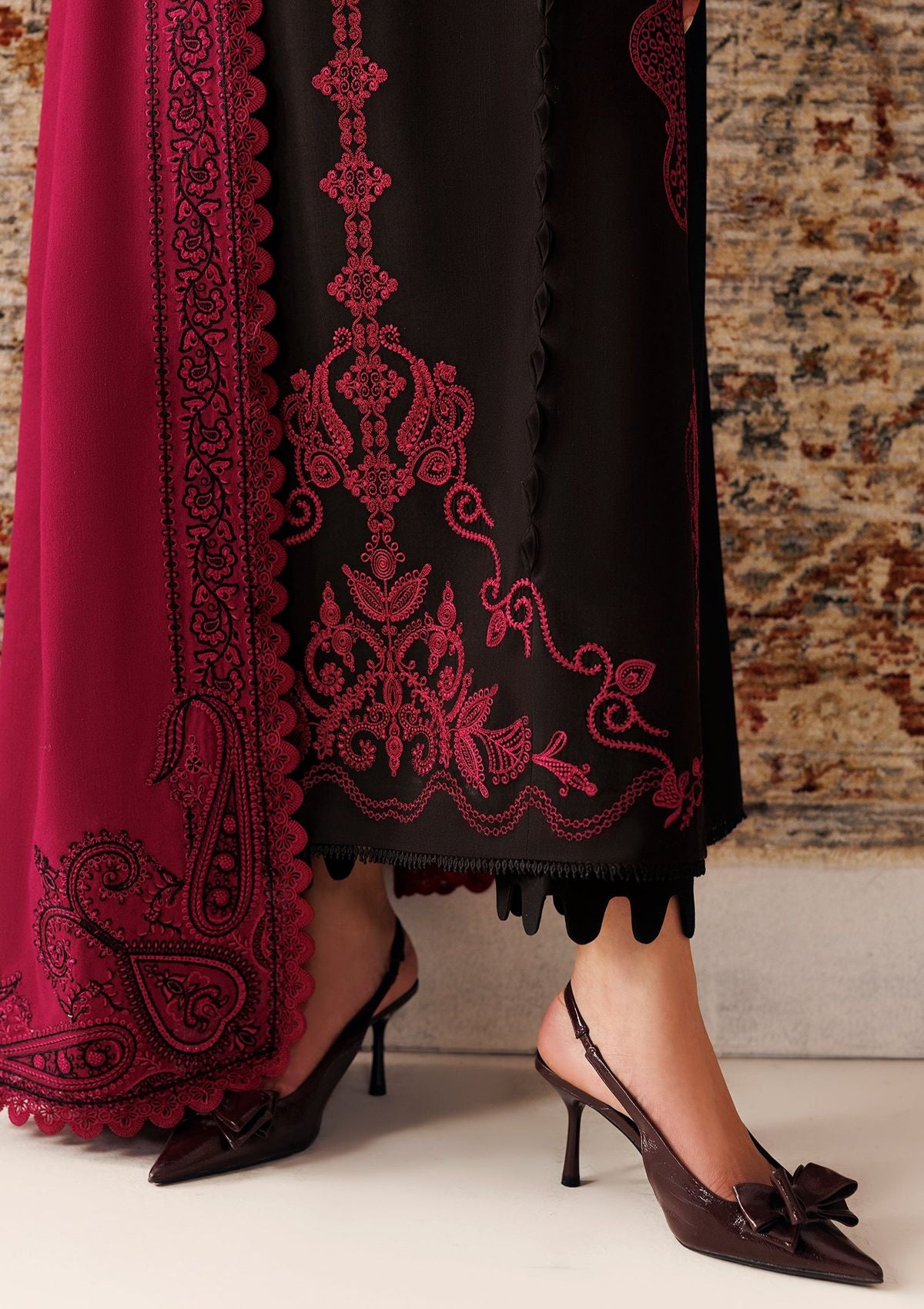 Qalamkar Qline Linen'26 QLW-12 Yani