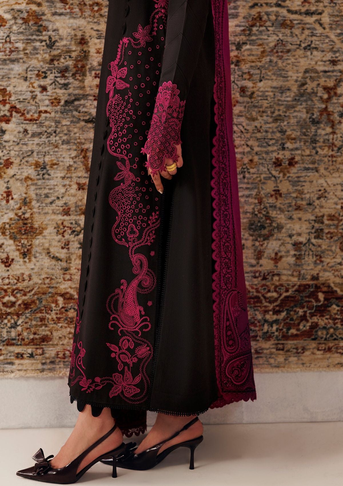 Qalamkar Qline Linen'26 QLW-12 Yani