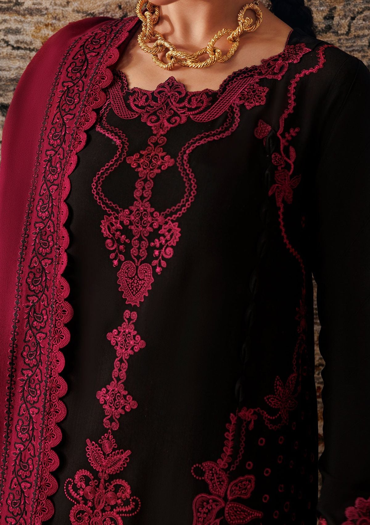 Qalamkar Qline Linen'26 QLW-12 Yani