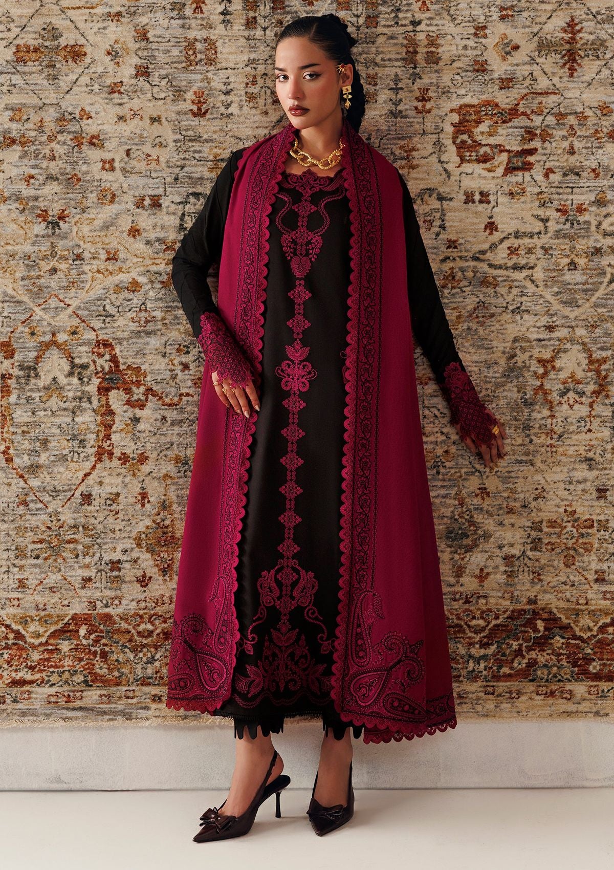 Qalamkar Qline Linen'26 QLW-12 Yani