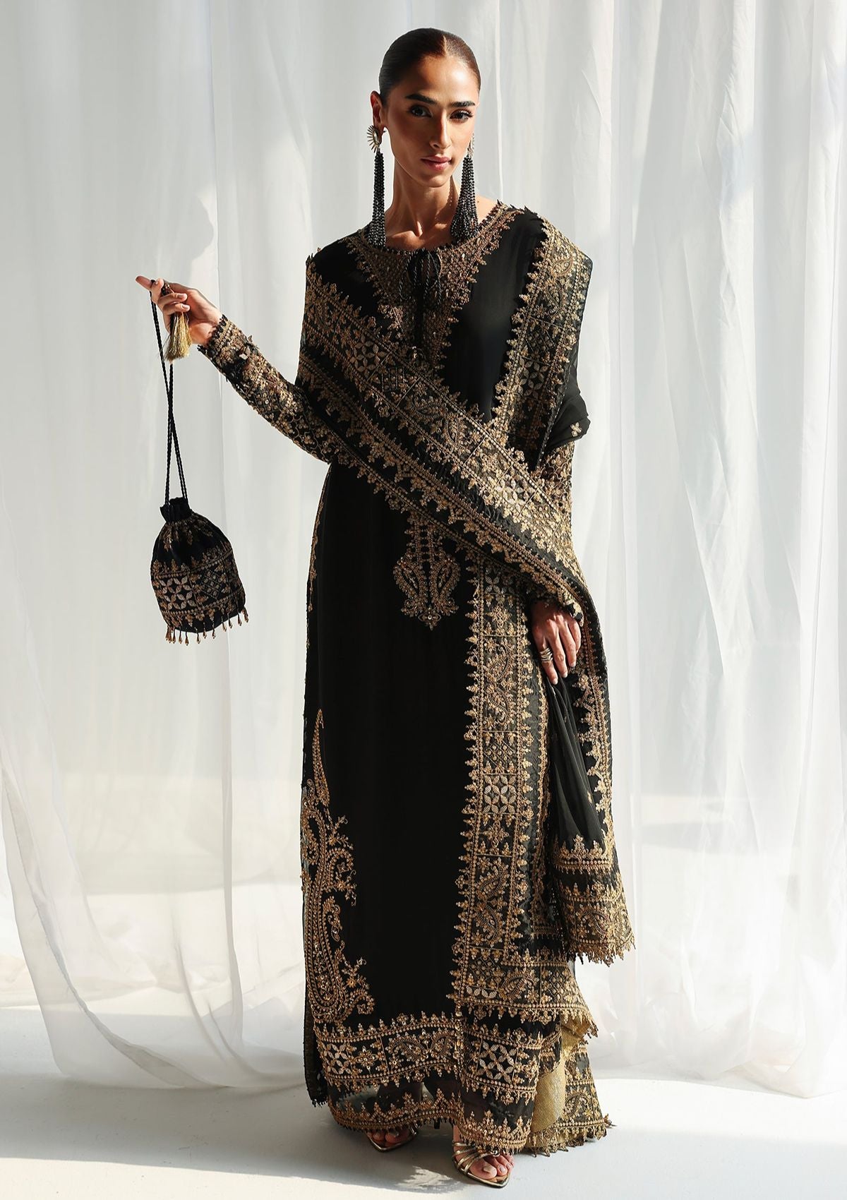 Qalamkar Chiffon'26 QCC-06 WALIYA