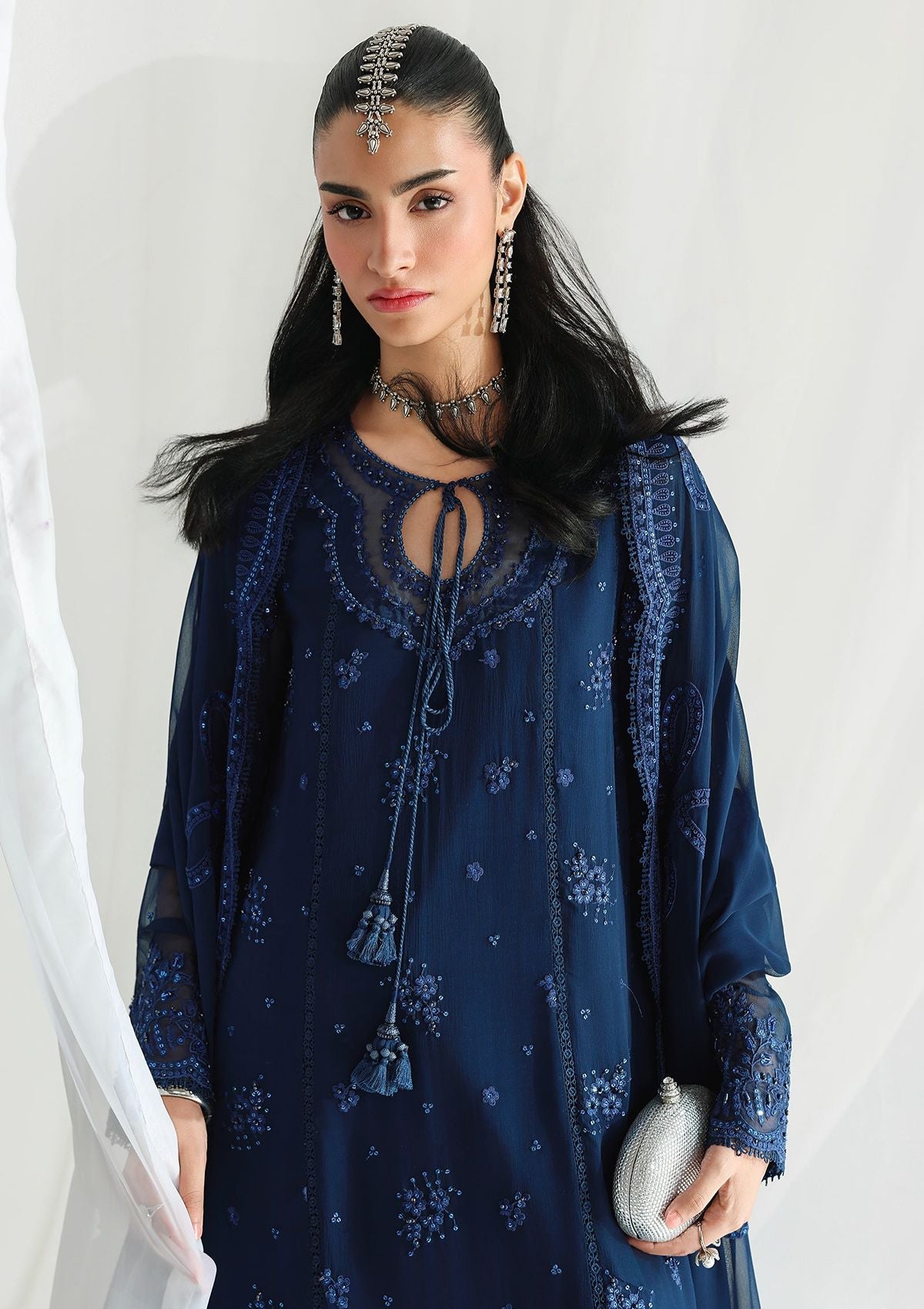 Qalamkar Chiffon'26 QCC-02 SHIREEN