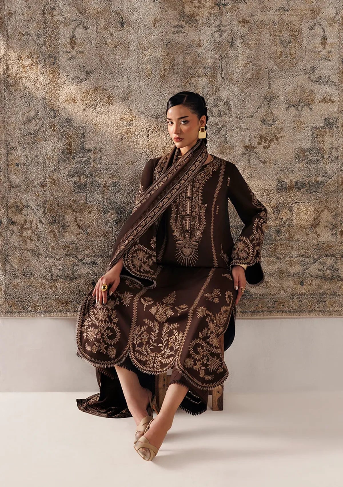 Qalamkar Qline Linen'26 QLW-04 SHAHEEN