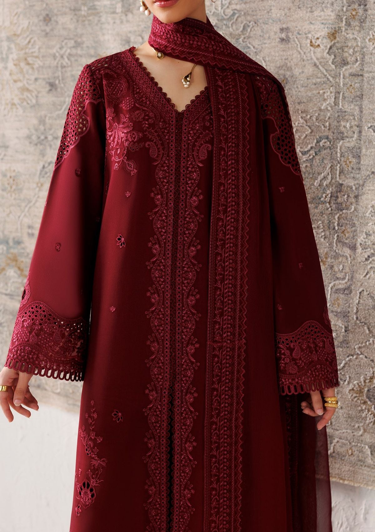 Qalamkar Qline Linen'26 QLW-08 NEIRAH