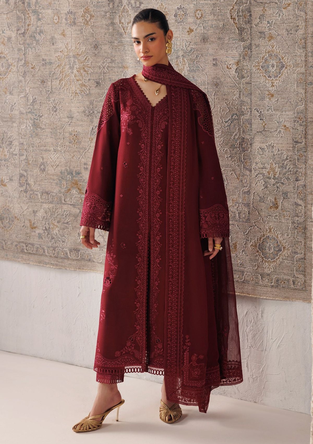 Qalamkar Qline Linen'26 QLW-08 NEIRAH