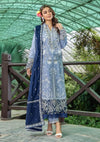 Eshaisha Emb Luxury Lawn'24 EA-513 - Mohsin Saeed Fabrics