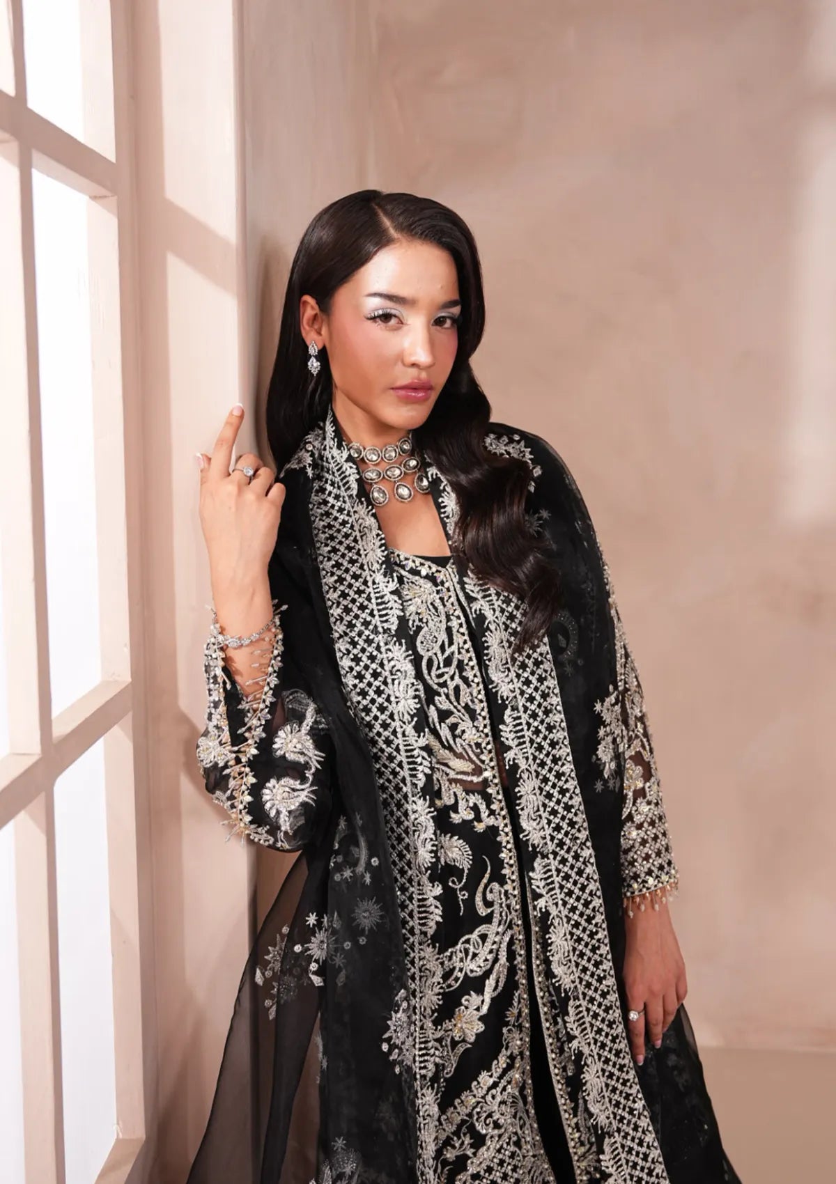 mohsin-saeed-fabrics-designer-daily-wear-formal-and-wedding-suits-within-budget-This-product-is-from-soie-kaia-wedding-unstitched-stitched-25-d-02-noire-is-available-on-Mohsin-saeed-fabrics-website.