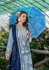 Eshaisha Emb Luxury Lawn'24 EA-513 - Mohsin Saeed Fabrics