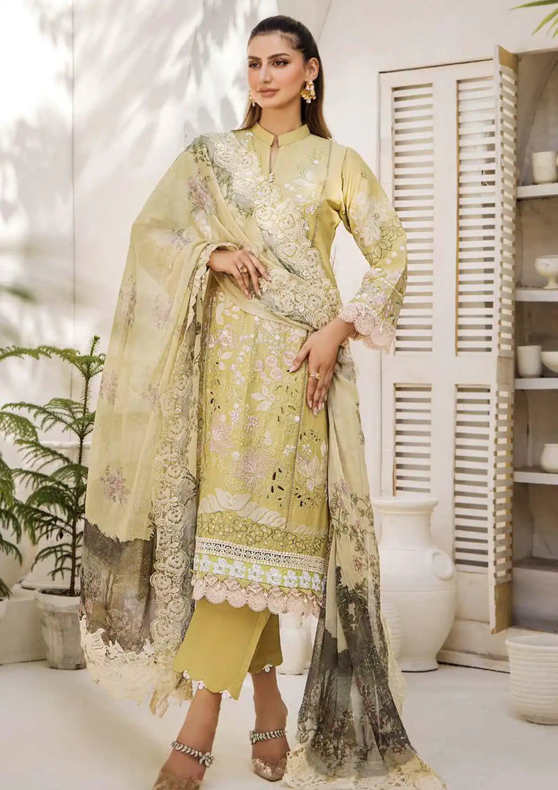 Eshaisha Eid Edit Lawn'24 EA-5514 - Mohsin Saeed Fabrics