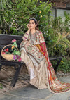 Eshaisha Emb Luxury Lawn'24 EA-516 - Mohsin Saeed Fabrics
