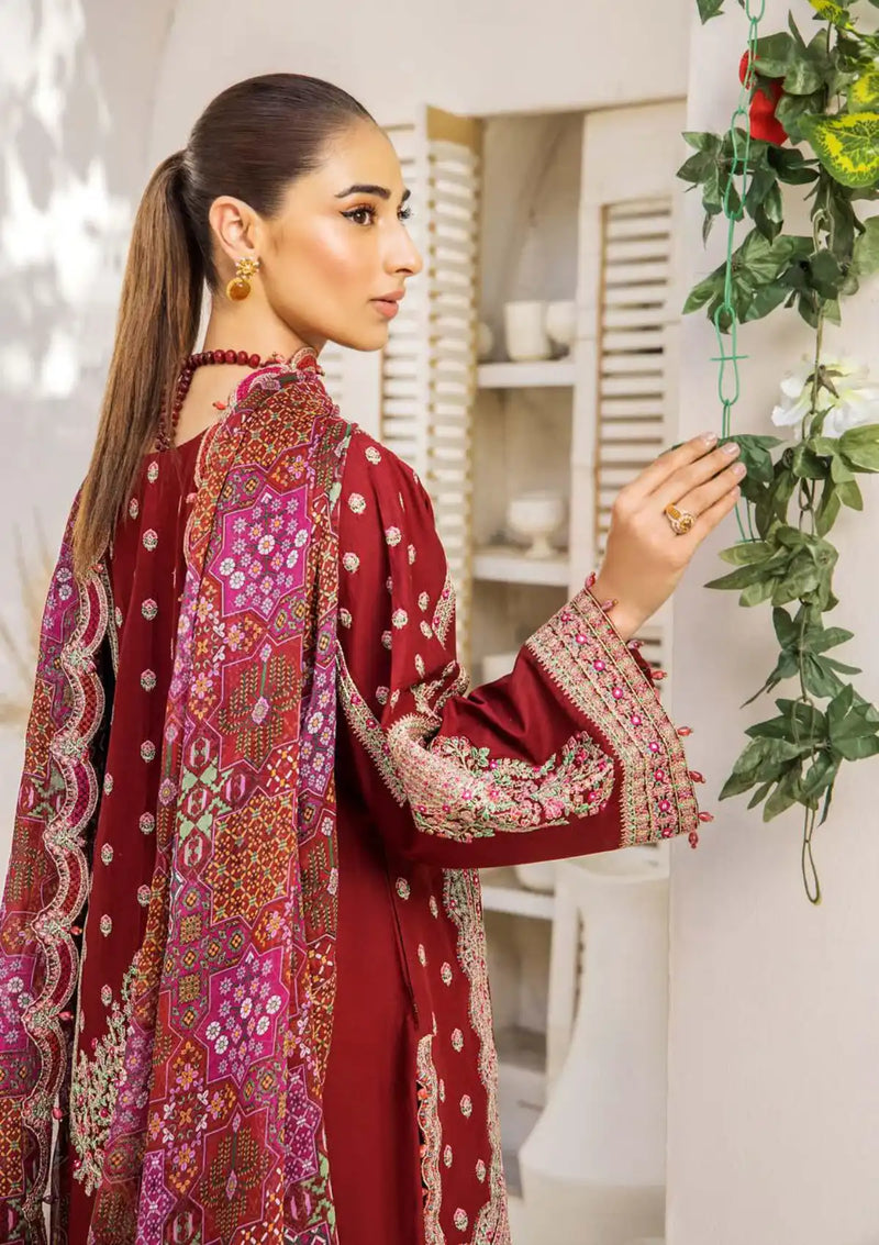 Eshaisha Eid Edit Lawn'24 EA-5515 - Mohsin Saeed Fabrics