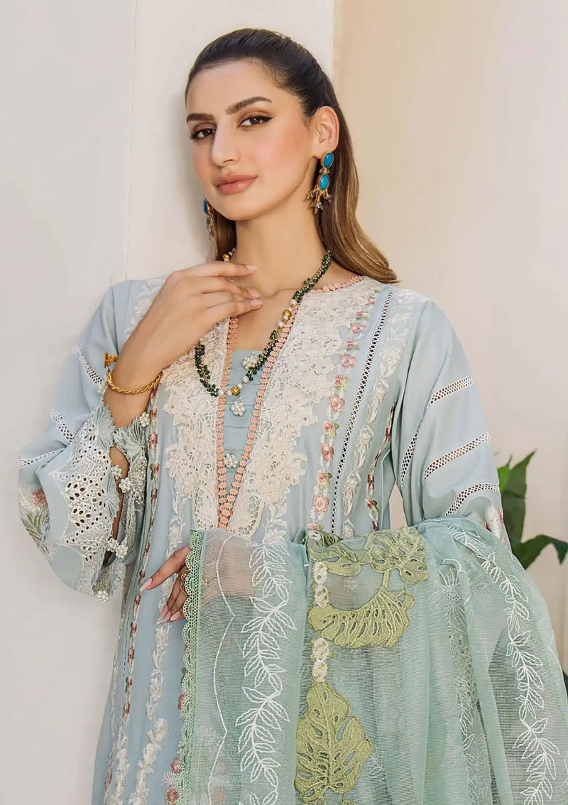Eshaisha Eid Edit Lawn'24 EA-5516 - Mohsin Saeed Fabrics