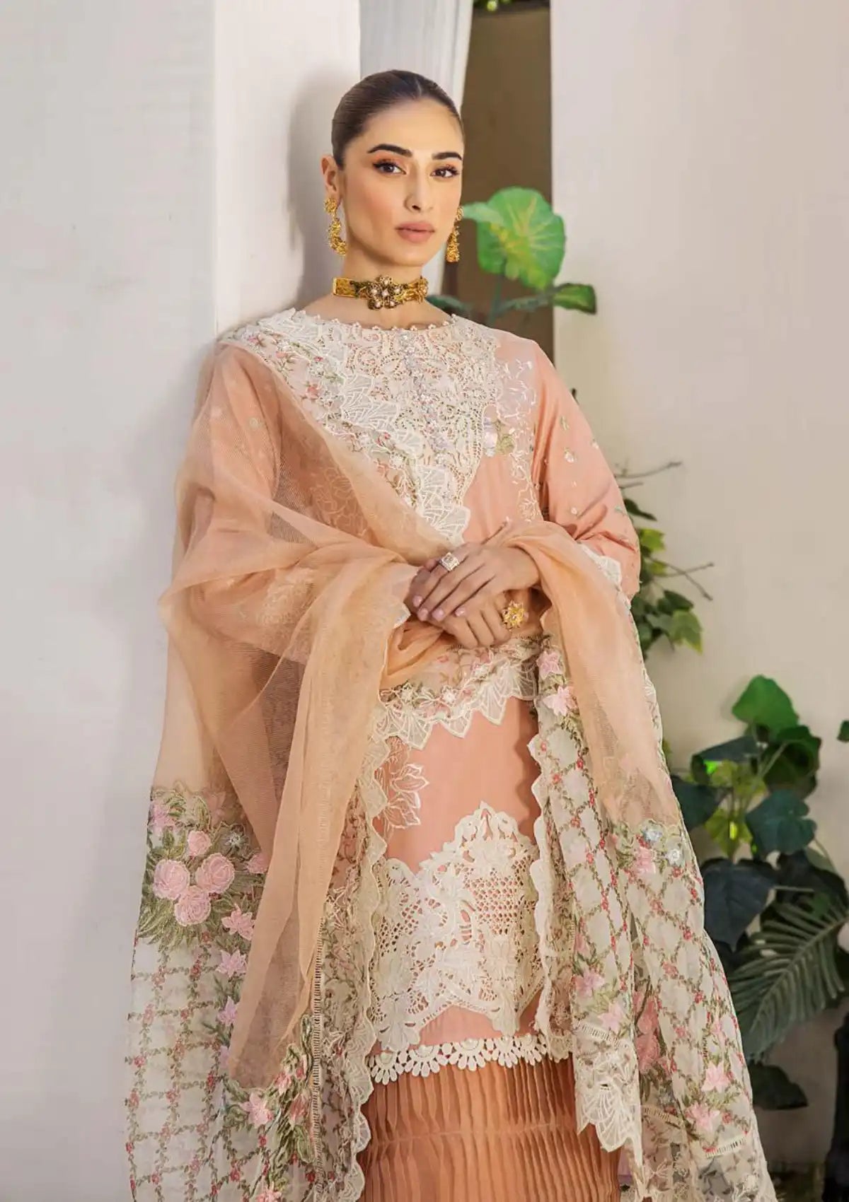 Eshaisha Eid Edit Lawn'24 EA-5517 - Mohsin Saeed Fabrics