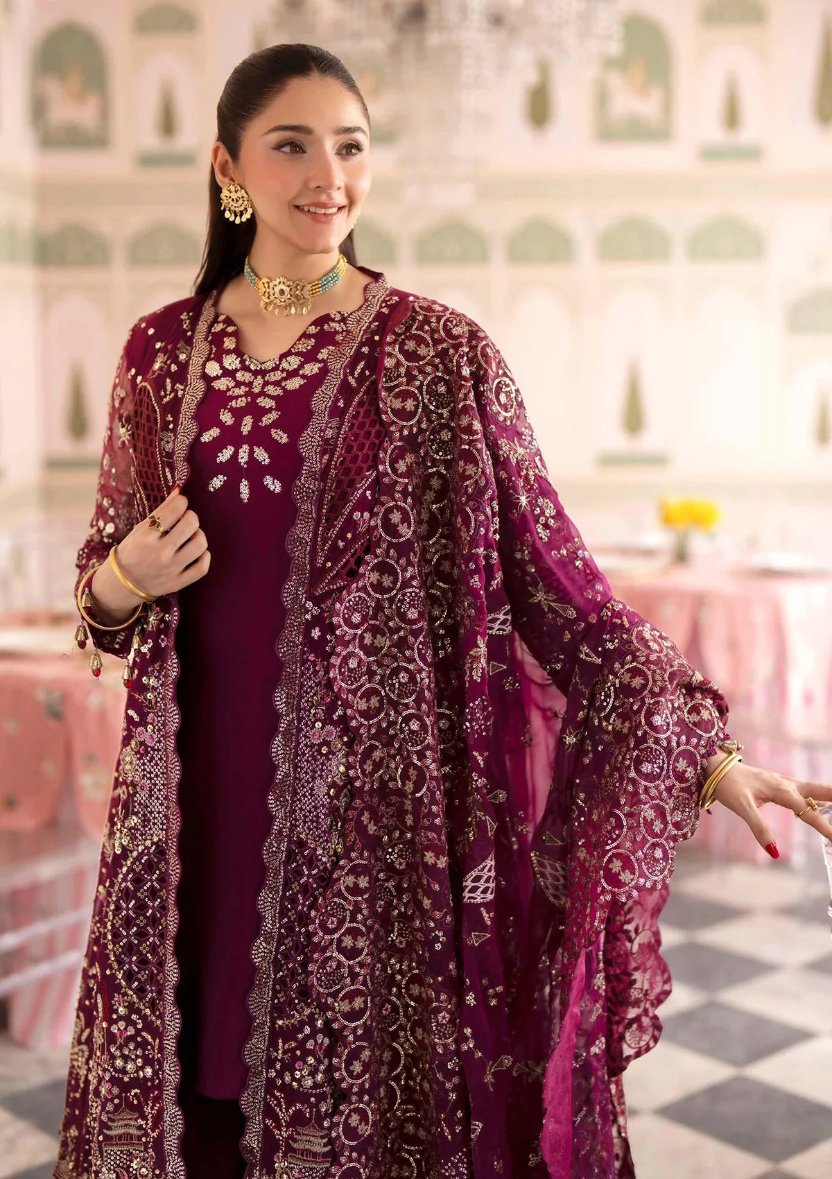 Nureh Jhoomro Luxury Formals '26 NL-97