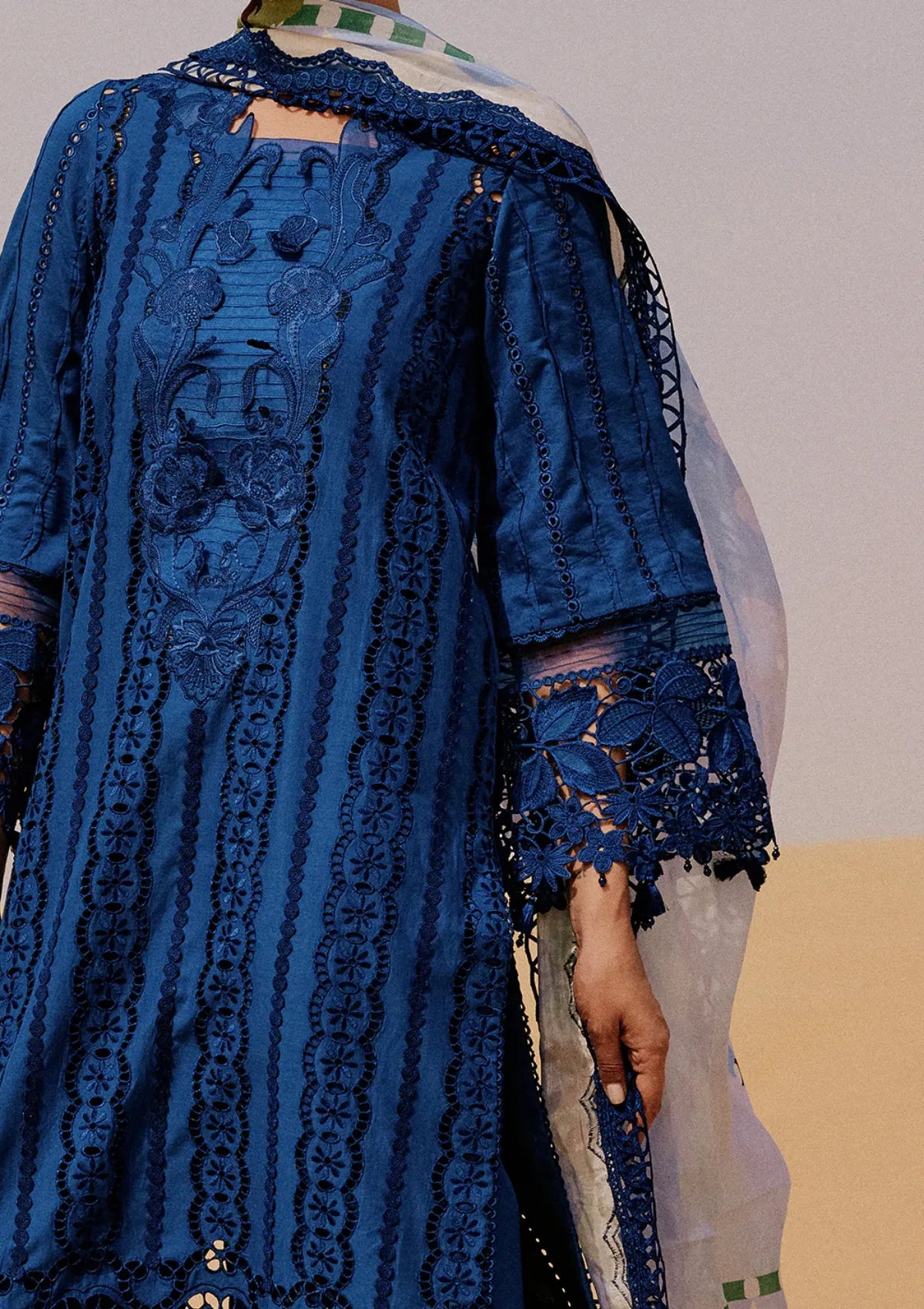 Saira Rizwan Luxury Lawn'26 SRL-01 NEA