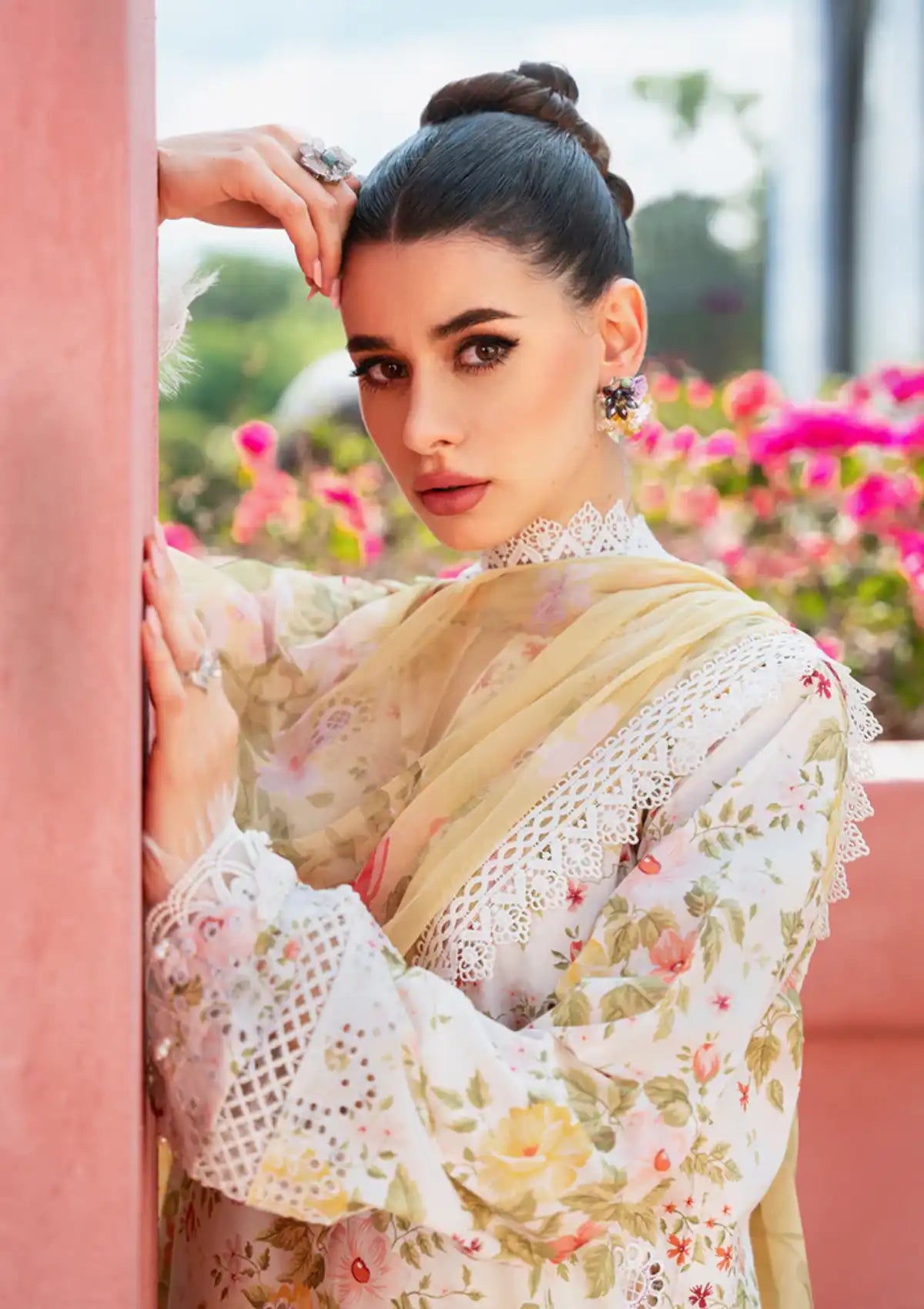 Saira Rizwan Lawn Vol-02'24 SR-06 Anaya - Mohsin Saeed Fabrics