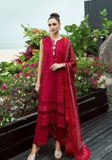Saira Rizwan Lawn Vol-02'24 SR-02 Sophia - Mohsin Saeed Fabrics