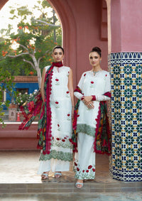 Saira Rizwan Lawn Vol-02'24 SR-03 Aira - Mohsin Saeed Fabrics