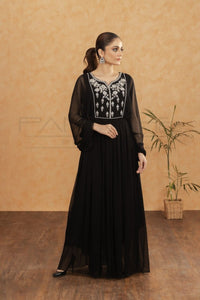 Panache by Mona Emb RTW-BLACK BEAUTY