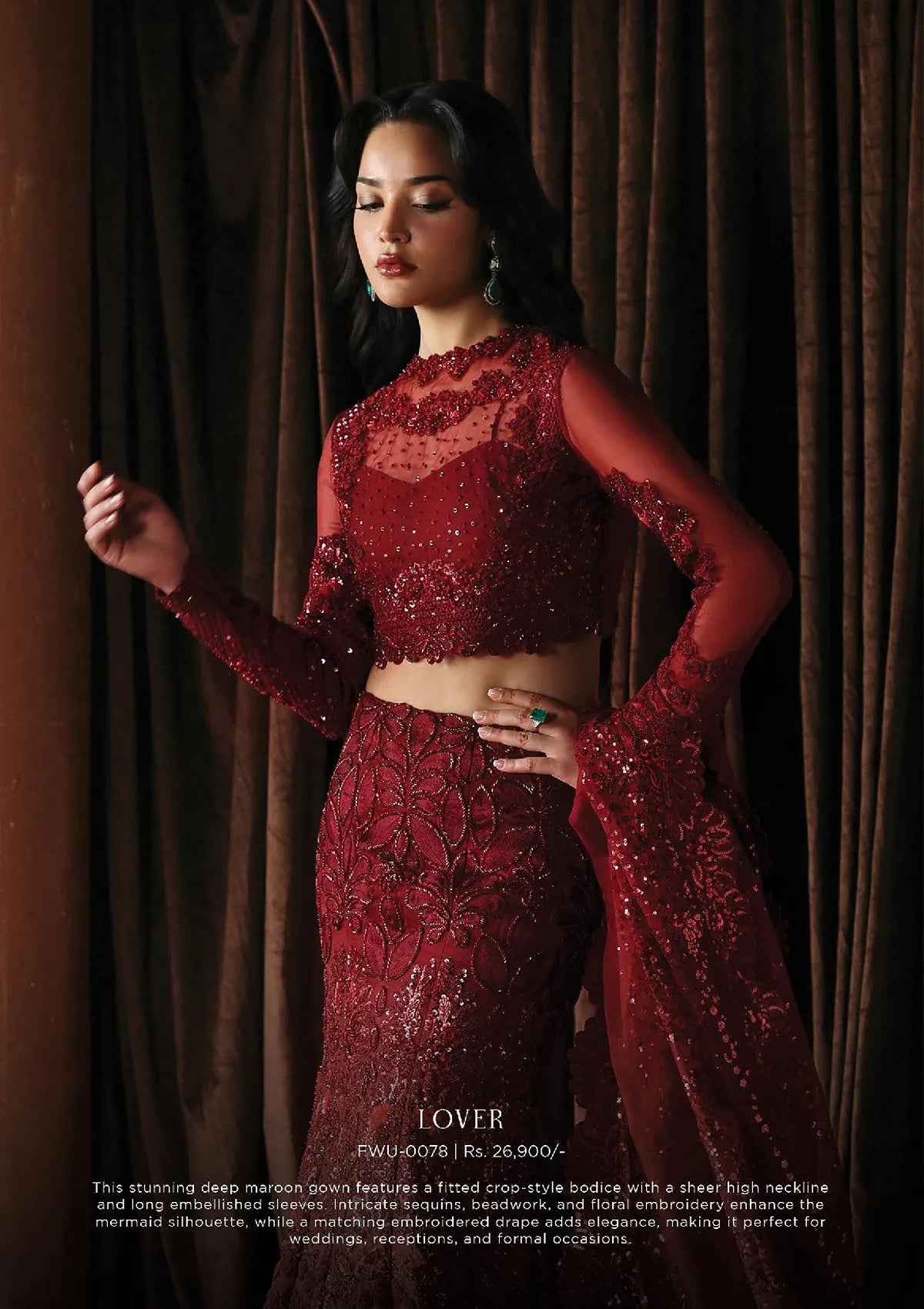 Afrozeh La Fuchsia Festive'26 FWU-78 LOVER