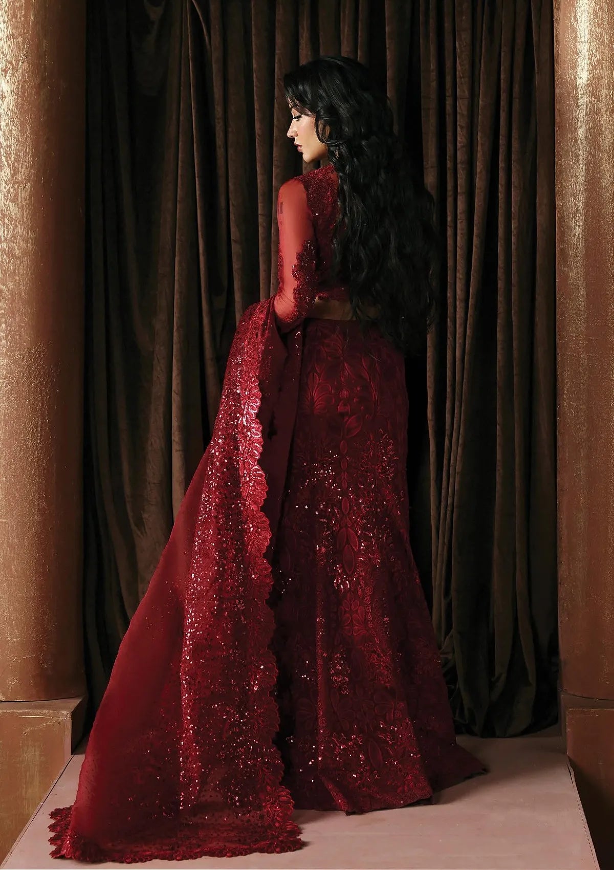 Afrozeh La Fuchsia Festive'26 FWU-78 LOVER