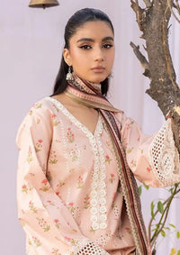 Bin Ilyas Lamhay Emb Lawn'24 D-102 - Mohsin Saeed Fabrics