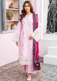 Bin Ilyas Lamhay Emb Lawn'24 D-108 - Mohsin Saeed Fabrics