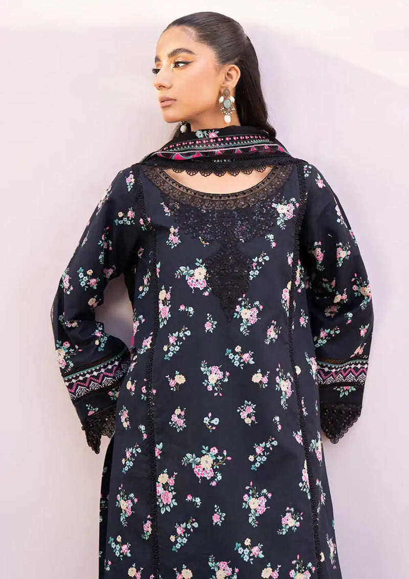 Bin Ilyas Lamhay Emb Lawn'24 D-110 - Mohsin Saeed Fabrics