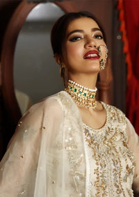 Ishq By Zeeniya Luxury Pret'23 (Dove) - Mohsin Saeed Fabrics