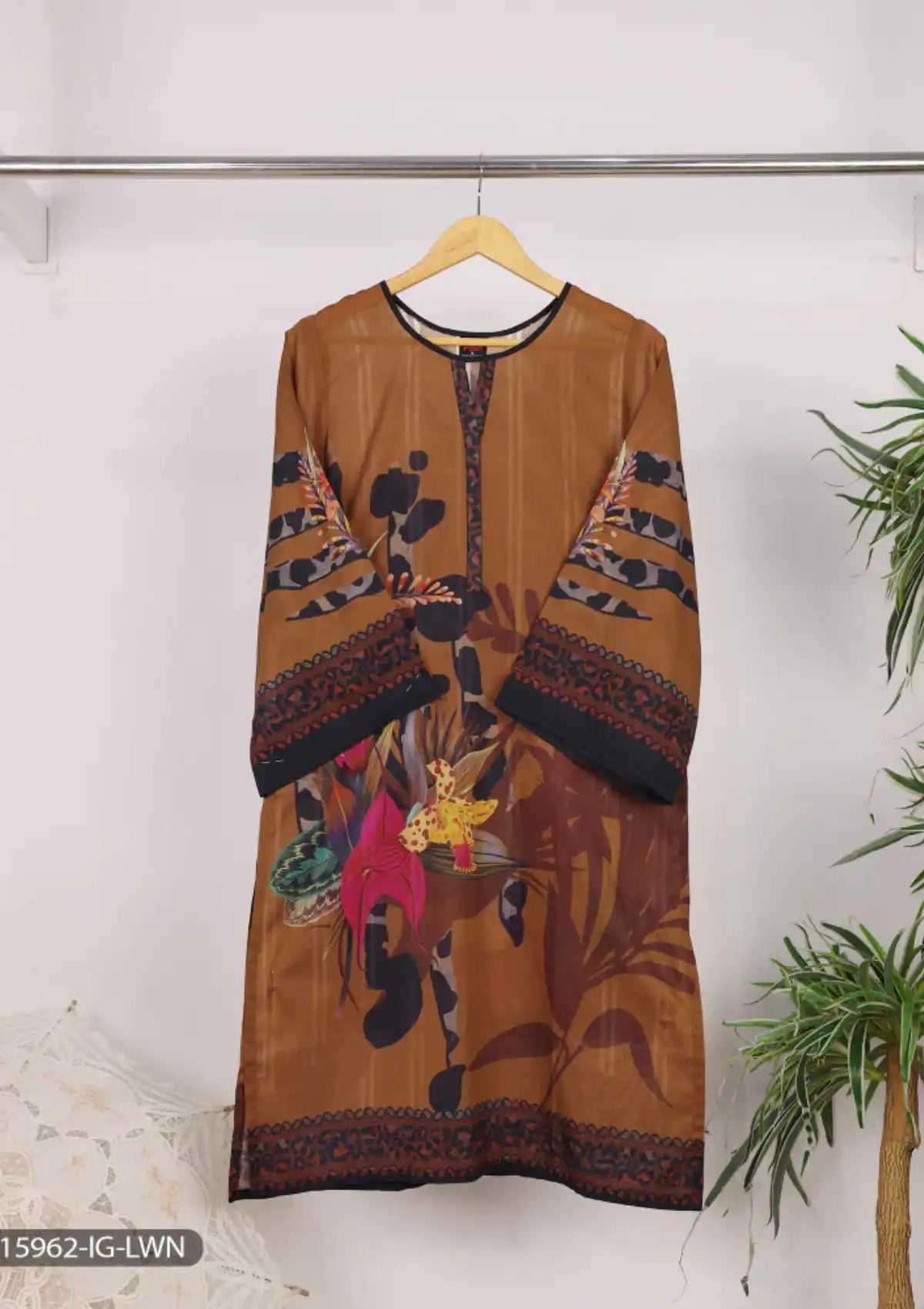ShaPosh Casual Pret (K15962-IG-LWN) - Mohsin Saeed Fabrics