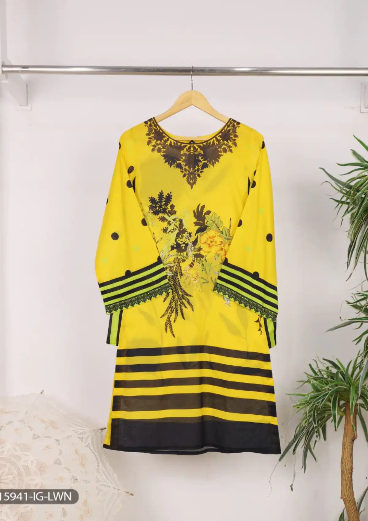 ShaPosh Casual Pret (K15941-IG-LWN) - Mohsin Saeed Fabrics