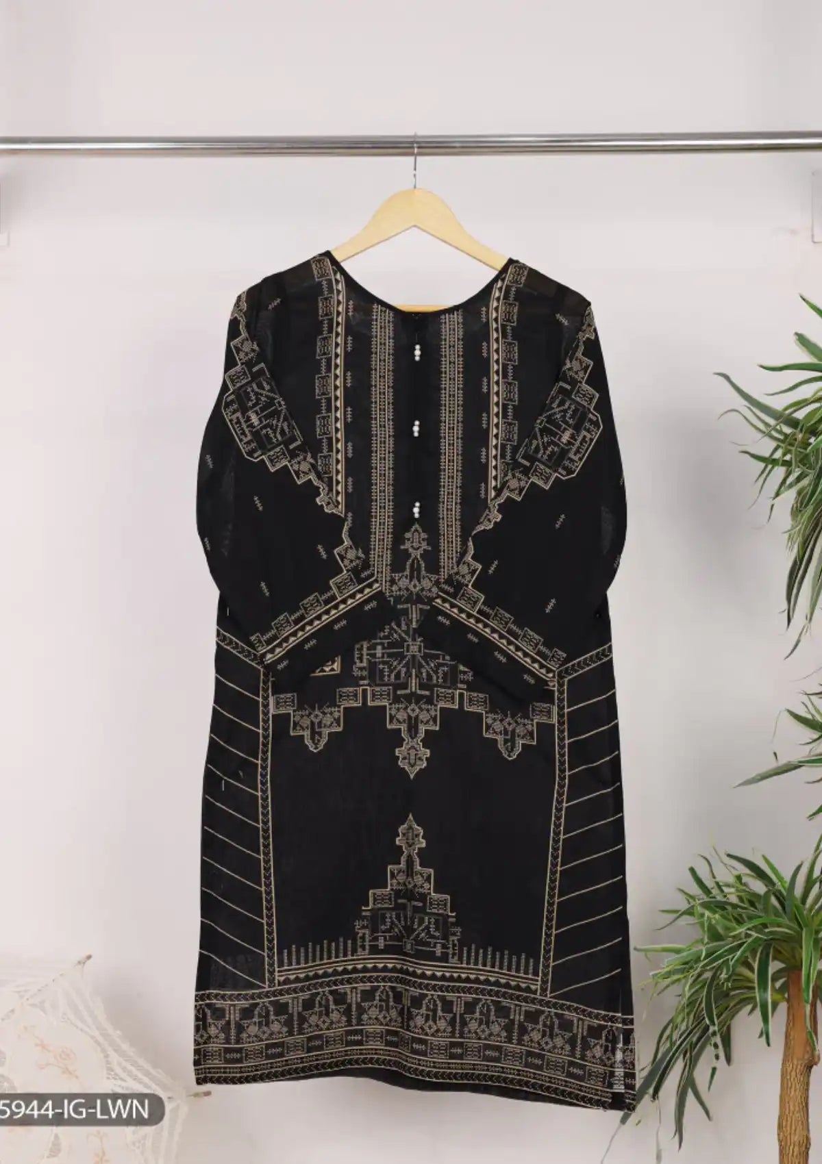 ShaPosh Casual Pret (K15944-IG-LWN) - Mohsin Saeed Fabrics