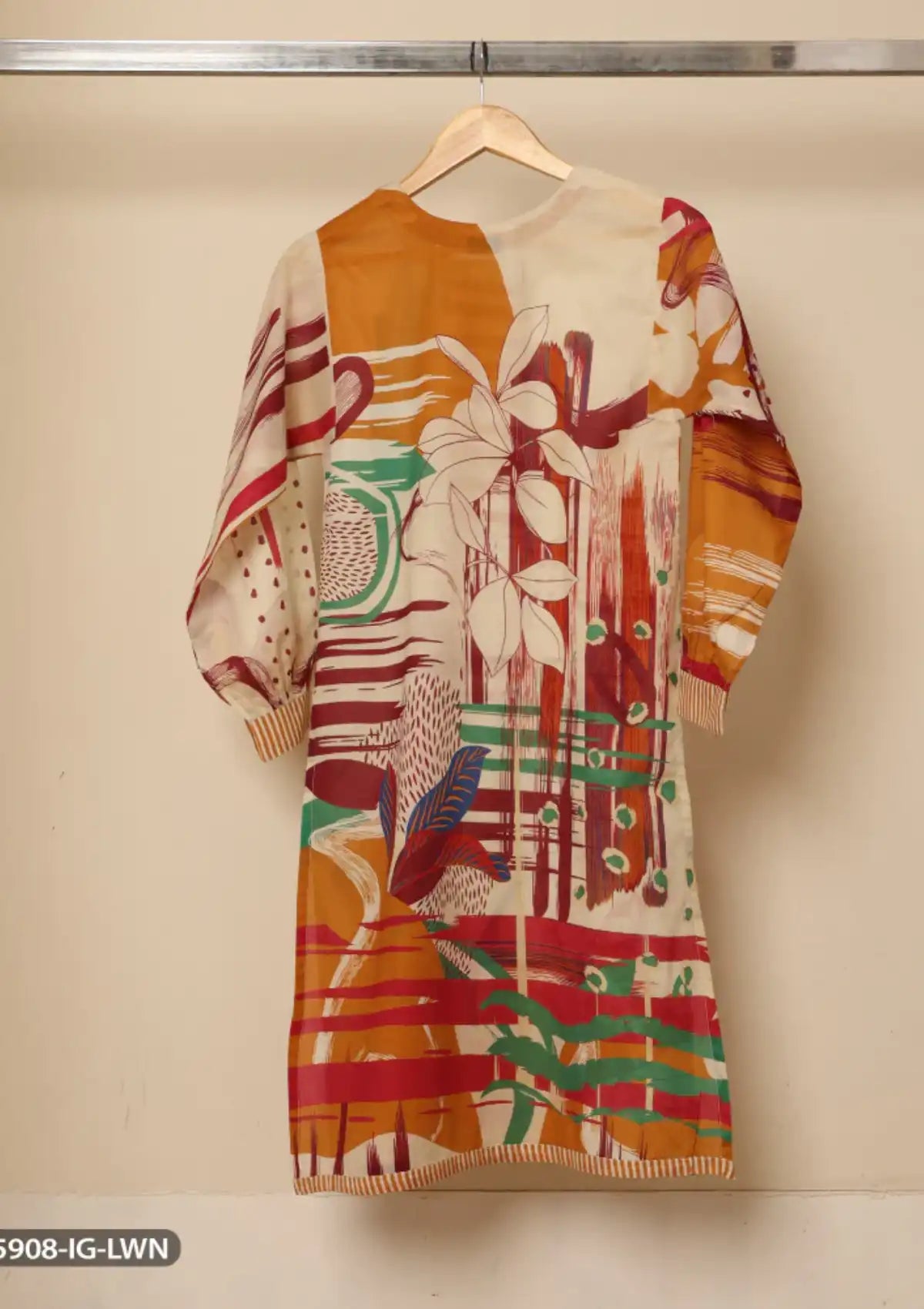 ShaPosh Casual Pret (K15908-IG-POP-LWN) - Mohsin Saeed Fabrics