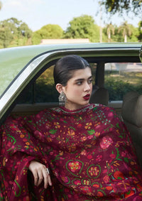 Hussain Rehar SS Lawn'24 D-01 SAKURA - Mohsin Saeed Fabrics