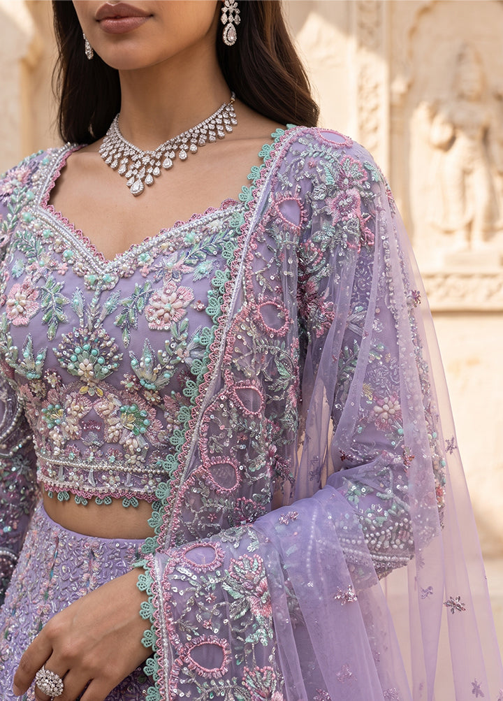 Maria Osama Khan Dahlia Wedding Festive'26 SERAPHINE