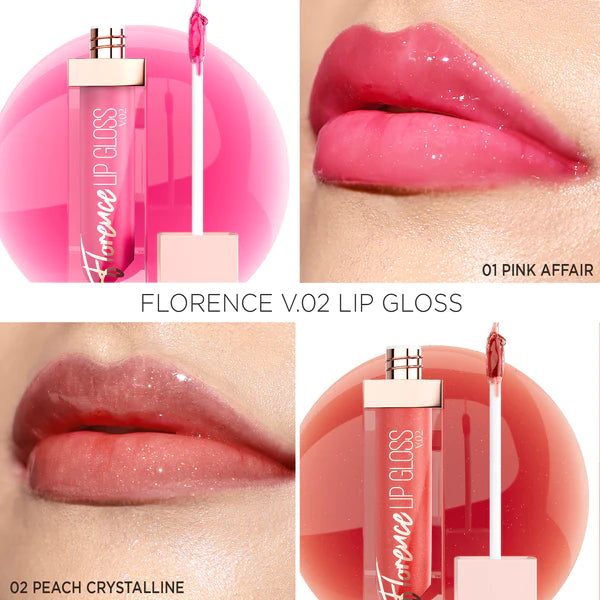 FLORENCE V.02 LIP GLOSS - Mohsin Saeed Fabrics