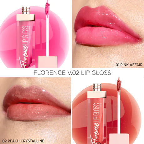 FLORENCE V.02 LIP GLOSS - Mohsin Saeed Fabrics