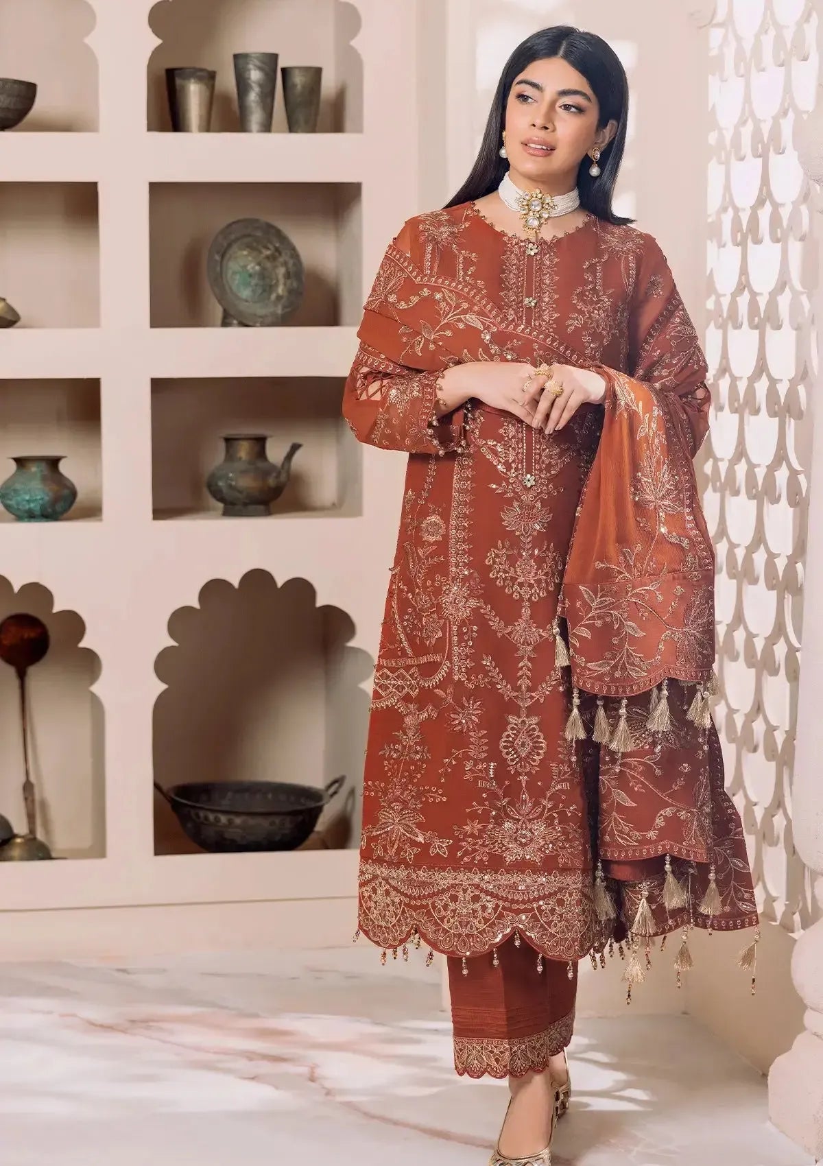 mohsin-saeed-fabrics-affordable-luxury-outfits-for-daily-formal-and-wedding-wear-This-product-is-from-dua-by-alizeh25-d-02a-lyra-rust-is-available-on-Mohsin-saeed-fabrics-website.